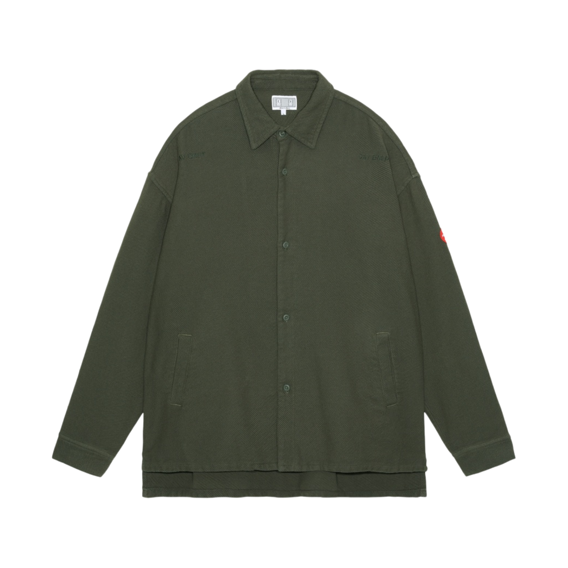카브엠트 웰트 포켓 빅 셔츠 그린 - 23FW