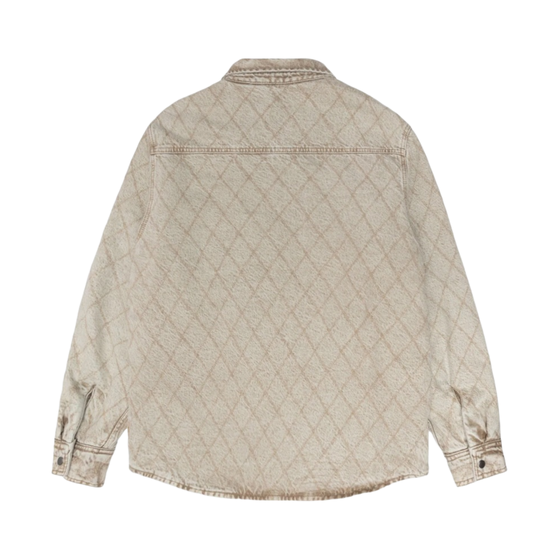 스투시 퀼티드 데님 셔츠 빈티지 워시(Stussy Quilted Denim Shirt Vintage Wash) - 2