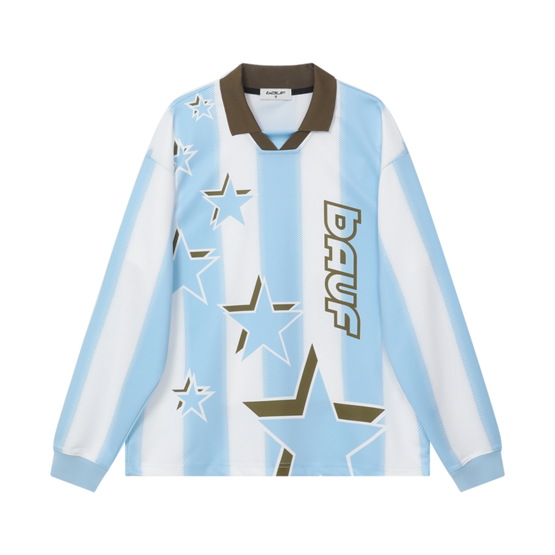 BT24FW-USKB6 BAUF Star Uniform Football Jersey Sky Blue