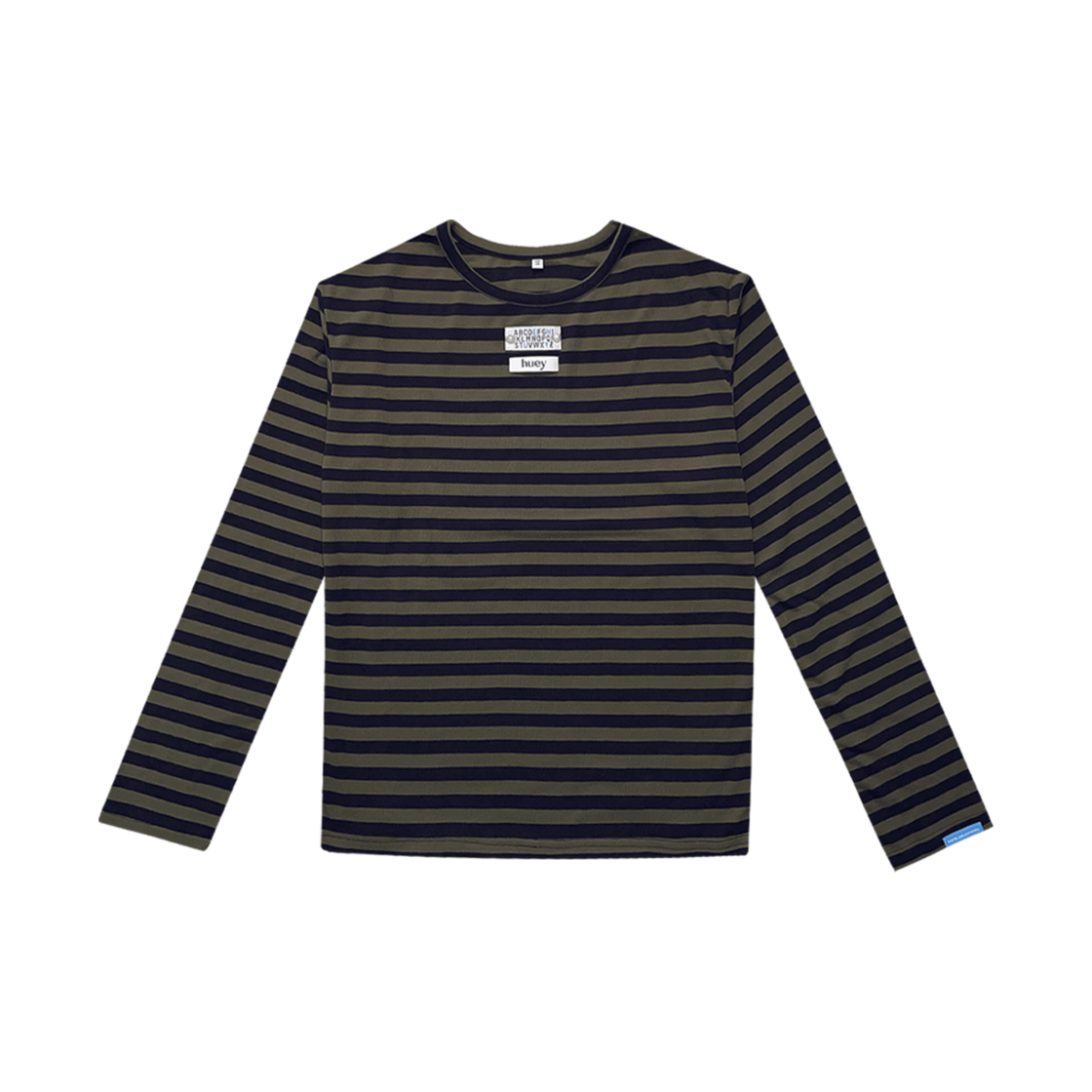 휴이 스트라이프 보더티 그레이(Huey Stripe Border Tee Grey)