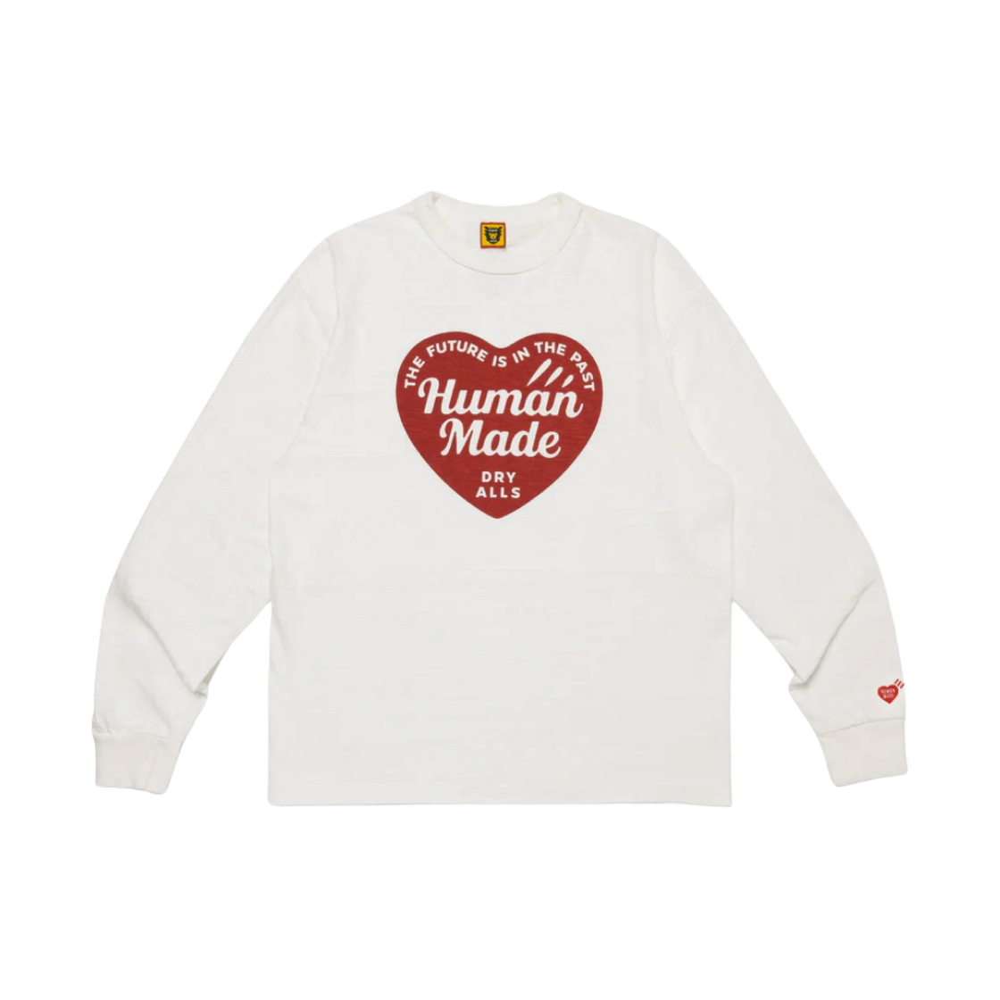 HM28CS035 Human Made Graphic L/S T-Shirt White