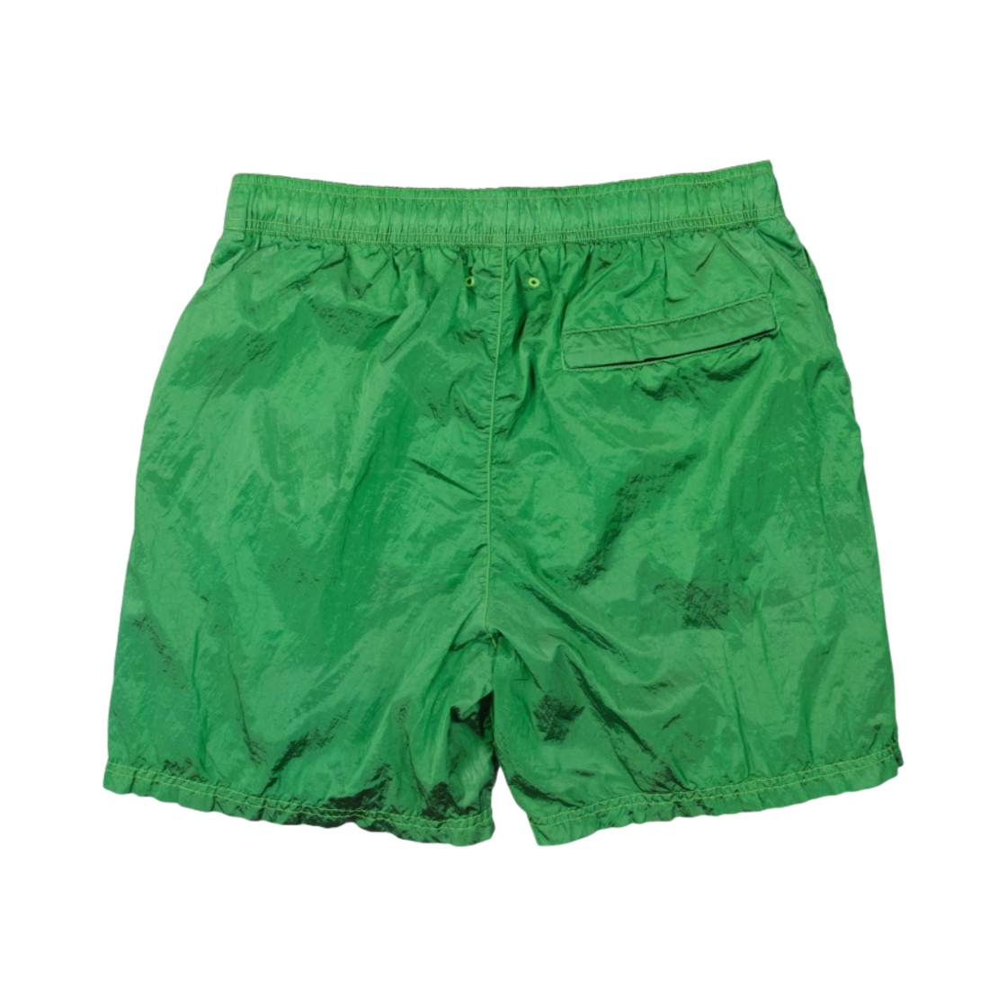 스톤 아일랜드 B0943 나일론 메탈 에코닐 재생 나일론 스위밍 트렁크 라이트 그린 - 22FW(Stone Island B0943 Nylon Metal in Econyl Regenerated Nylon Swimming Trunk Light Green - 22FW) - 2