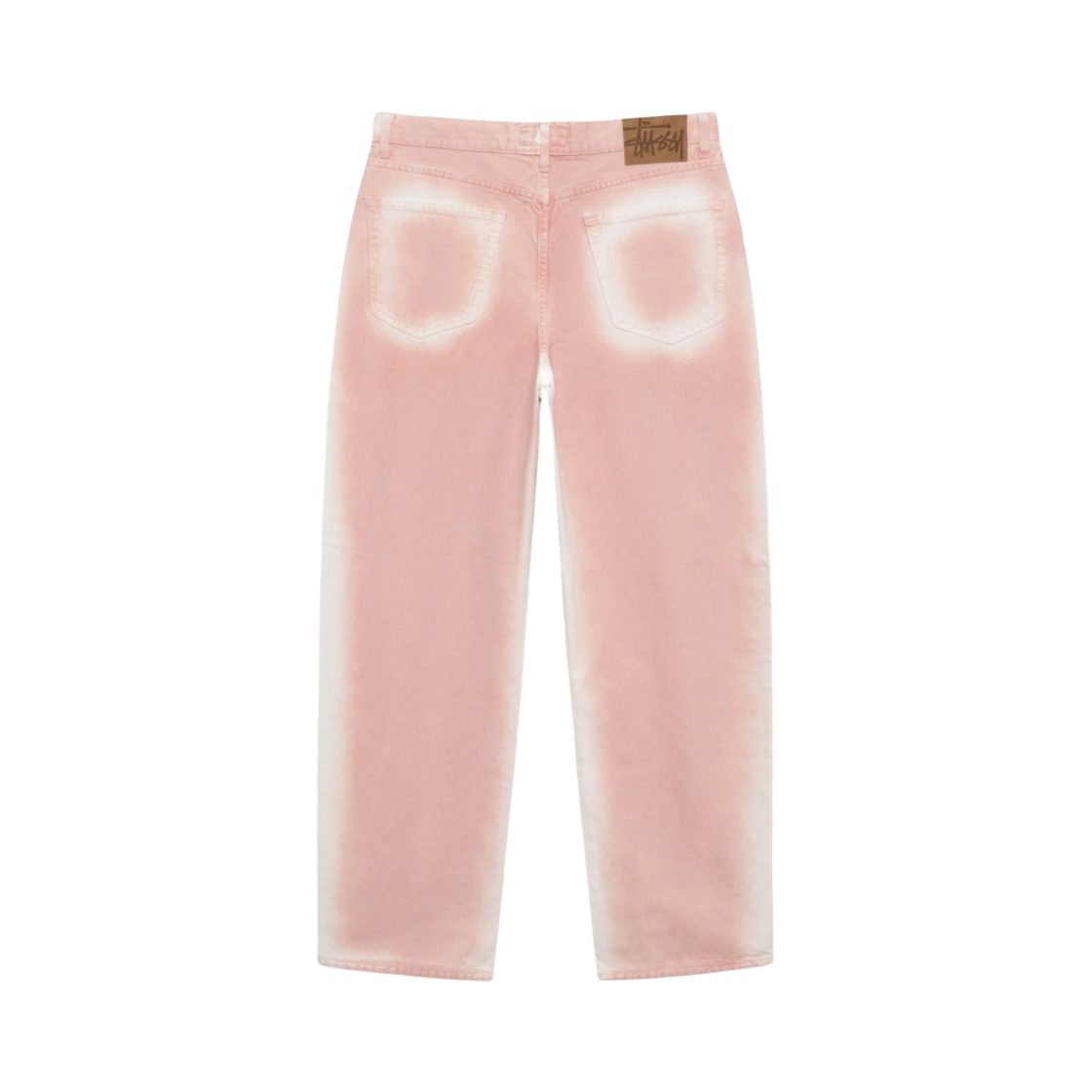 Stussy Spray Dye Big OL' Jeans Faded Pink