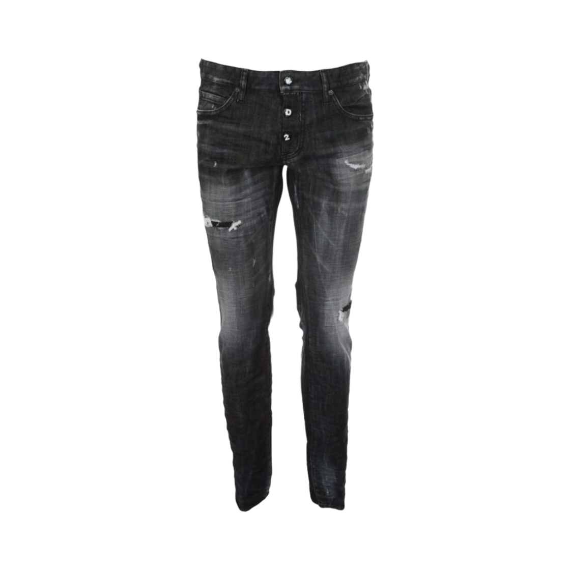 S74LB0784S30357900 Dsquared2 Slim Jeans Black