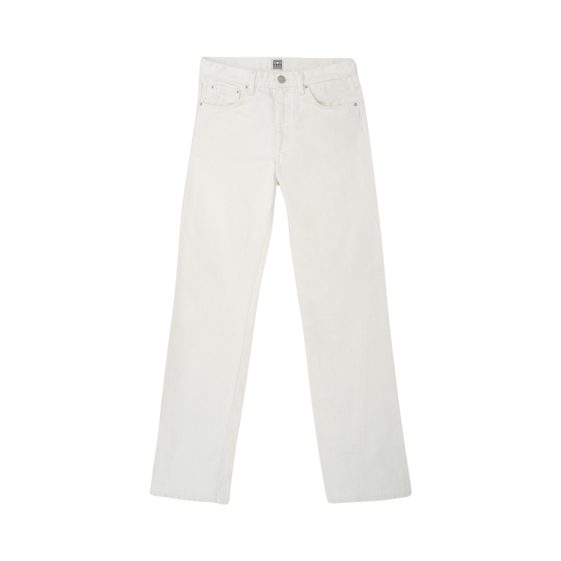 222-232-748-110 (W) Toteme Twisted Seam Denim Off White
