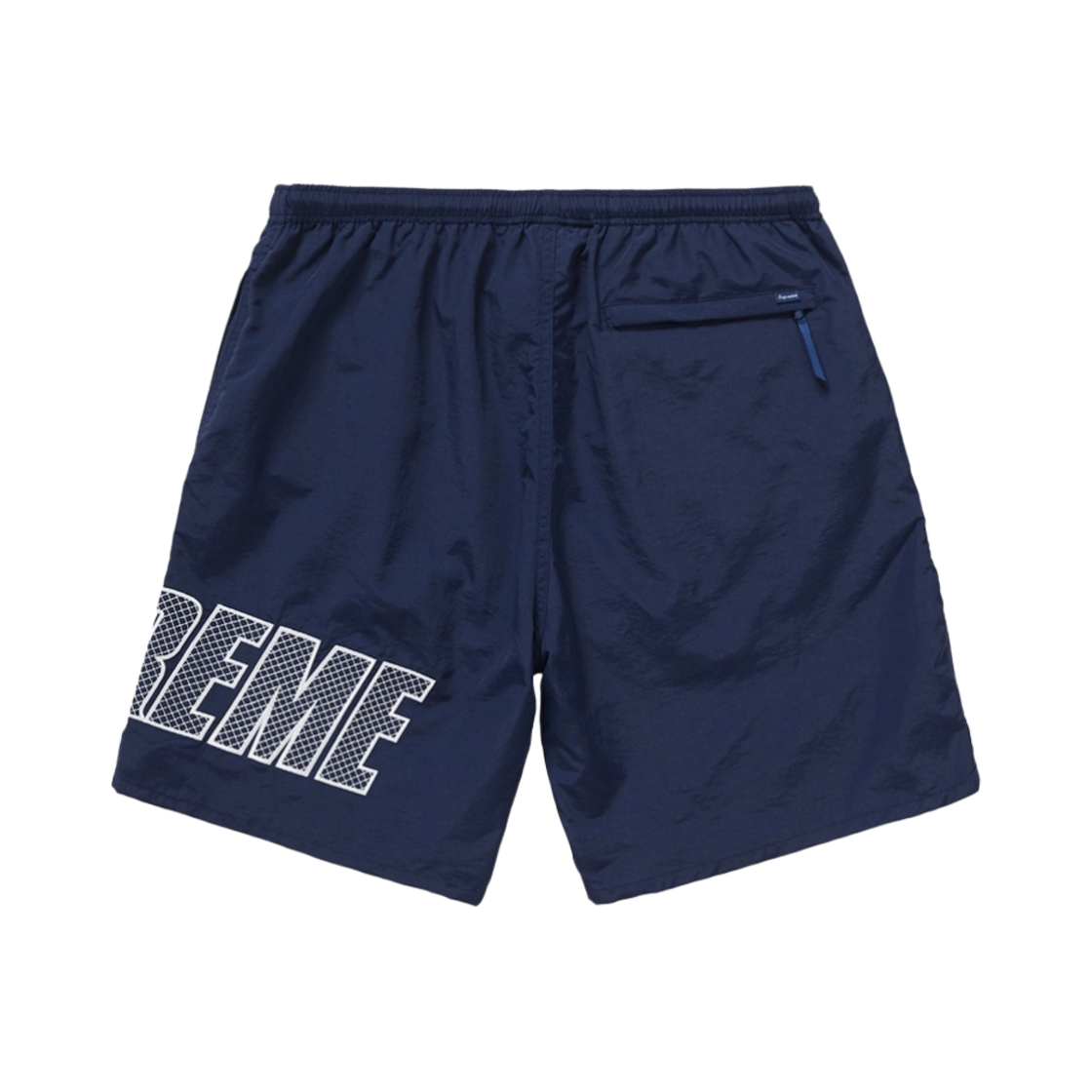 슈프림 로고 아플리케 워터 쇼츠 네이비 - 19SS(Supreme Logo Applique Water Shorts Navy - 19SS) - 2