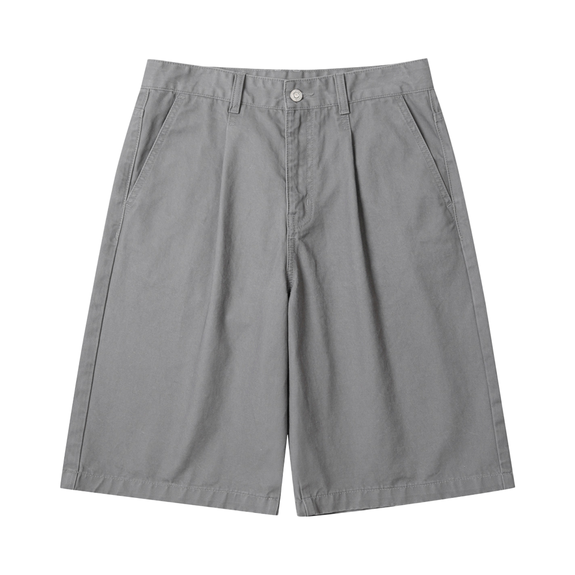 CQPAM25411GYL Customellow Dyed Shorts Light Gray