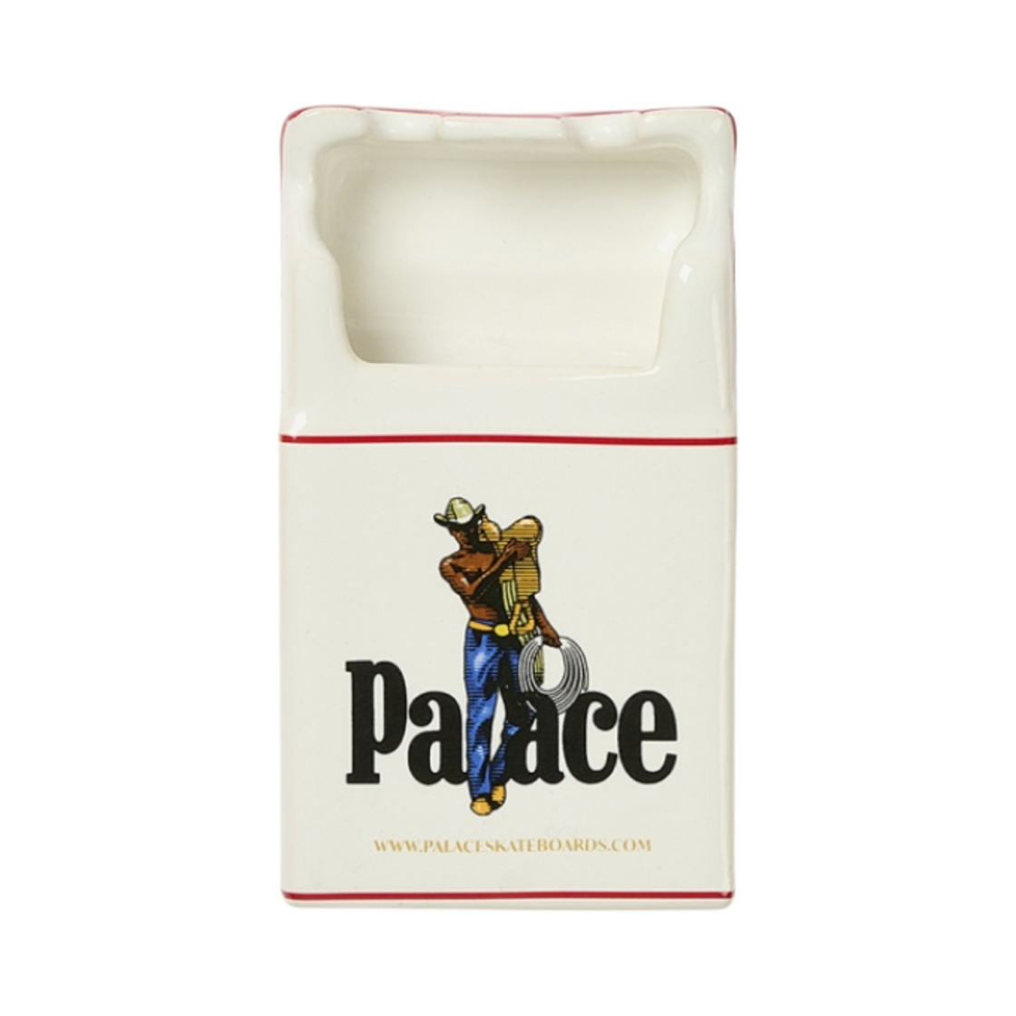 팔라스 팔라스 세이브스 세라믹 애쉬트레이 화이트 - 24SS(Palace Palace Saves Ceramic Ashtray White - 24SS)