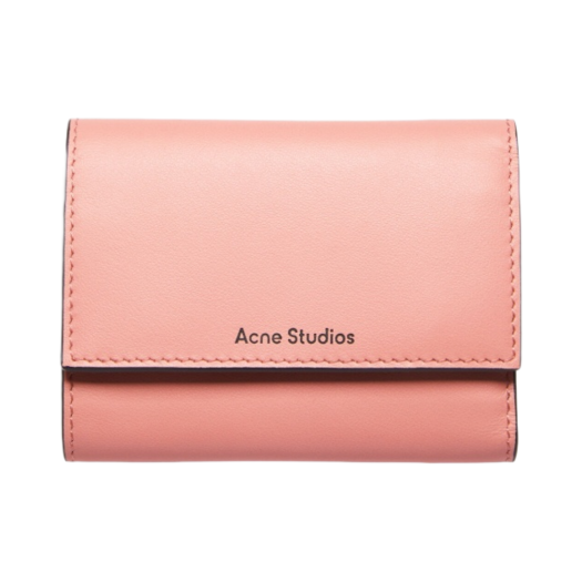CG0221-AD2 Acne Studios Folded Wallet Salmon Pink