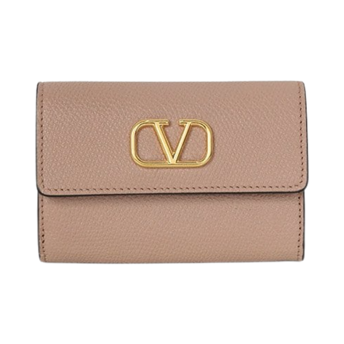 발렌티노 브이로고 카드 월렛 로즈 카넬(Valentino Vlogo Card Wallet Rose Cannelle)