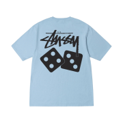 Stussy Dice Pigment Dyed T-Shirt Sky Blue 2023