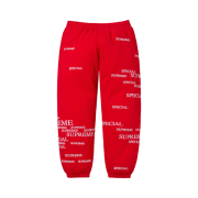 Supreme Special Sweatpant Red - 24FW