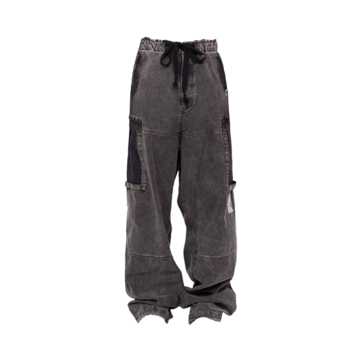 J12PT052-BLACK Maison Mihara Yasuhiro Cargo Pants Black