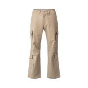 Blue Sunflower Semi Wide Cargo Pants Beige