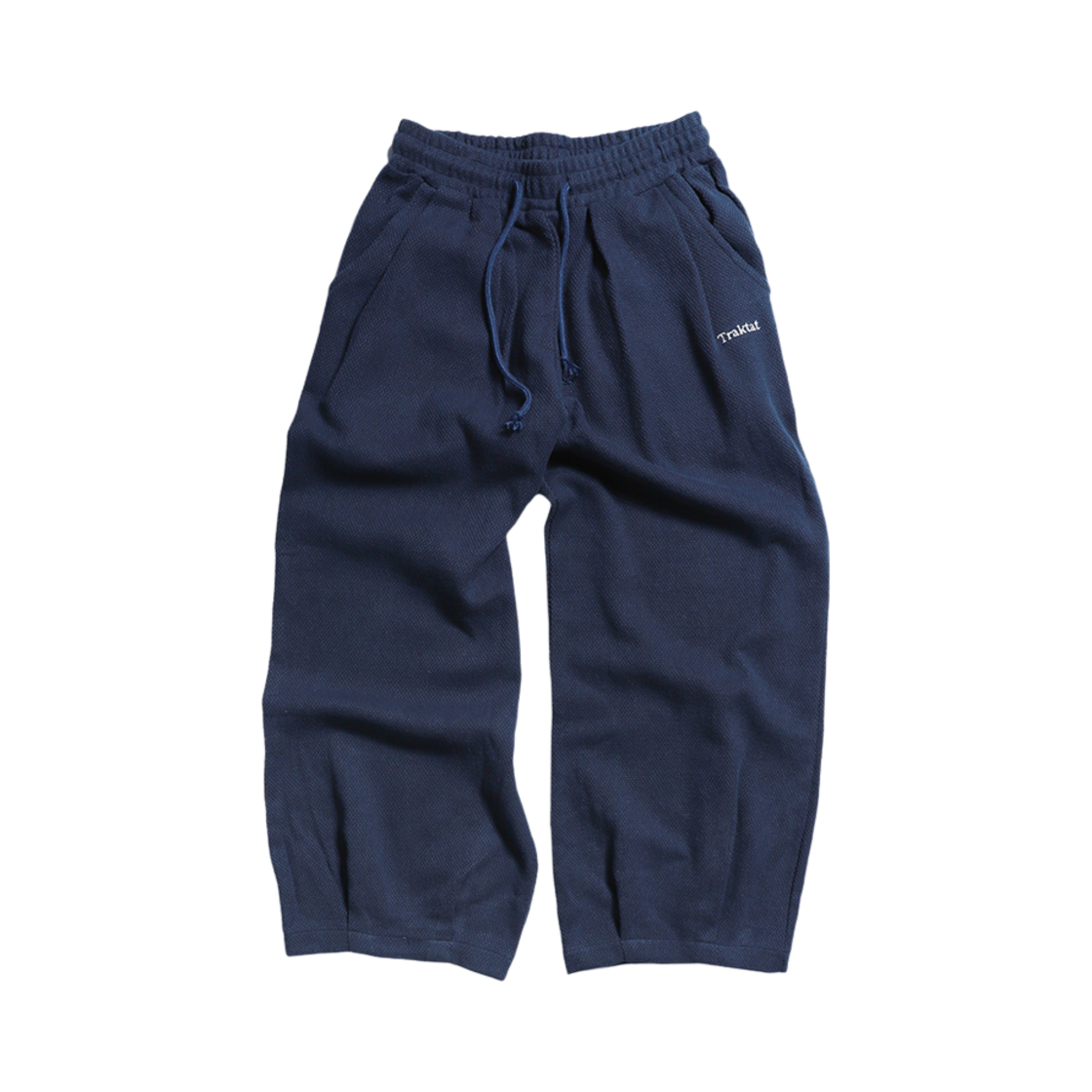 트락타트 굽은 갓길 팬츠 네이비(Traktat Round Shoulder Pants Navy)