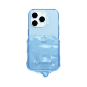 Gragg Double Layers Case - Clear Blue