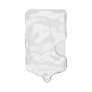 Gragg Double Layers Magsafe Card Slot - Clear