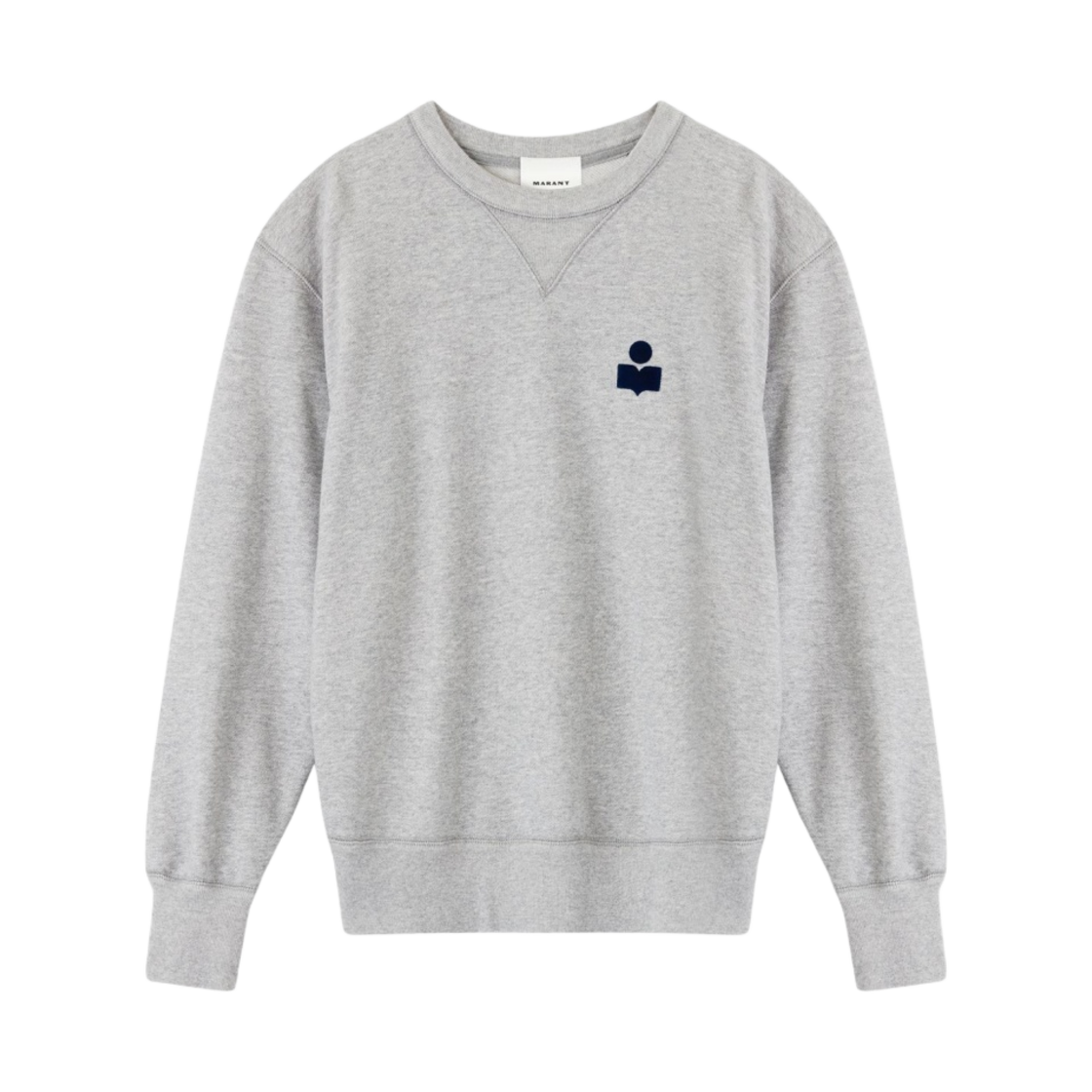 이자벨 마랑 마이크 로고 스웨트셔츠 그레이 미드나잇 - 23SS(Isabel Marant Mike Logo Sweatshirt Grey Midnight - 23SS) - 1