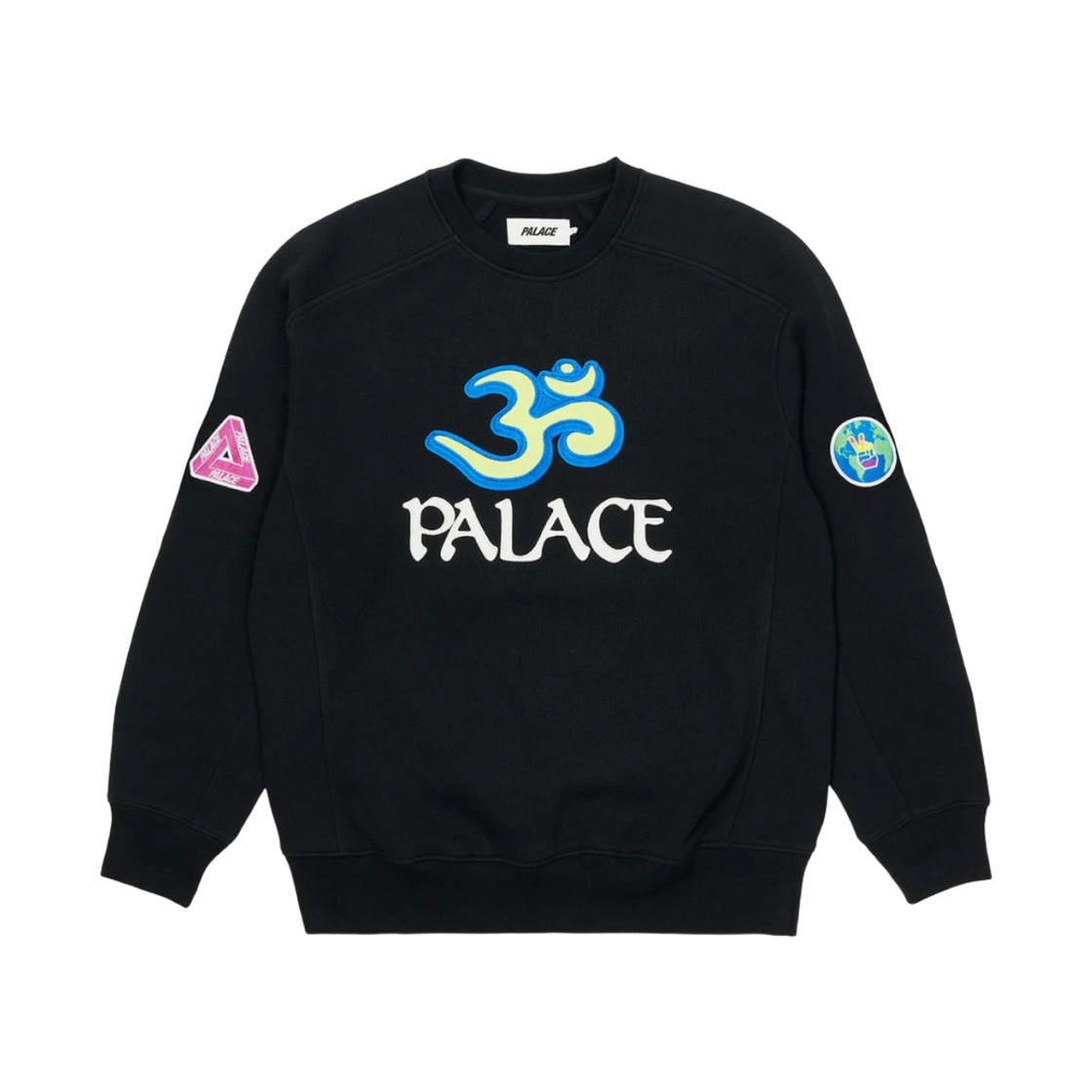 - Palace OM Crew Black - 21SS