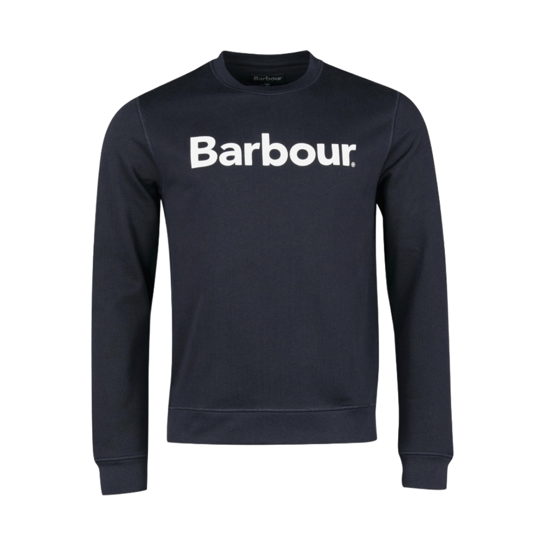 바버 로고 크루넥 스웨트셔츠 네이비(Barbour Logo Crewneck Sweatshirt Navy)