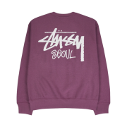 Stussy Stock Seoul Crew Berry 2024