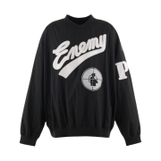 Saint Mxxxxxx x Public Enemy Nylon Pullover Black