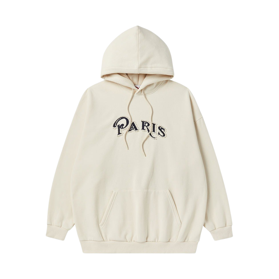 엔 아카이브 콜레트 펄 후드 스웨트셔츠 아이보리