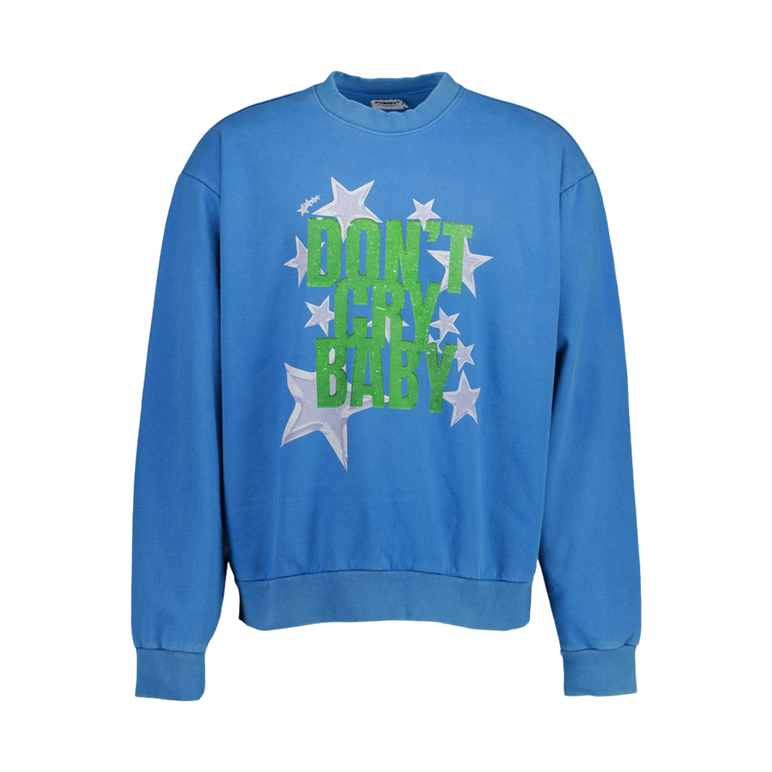 ant24fw002bl ANNOT D.C.B Graphic VTG Washing Sweatshirt Blue