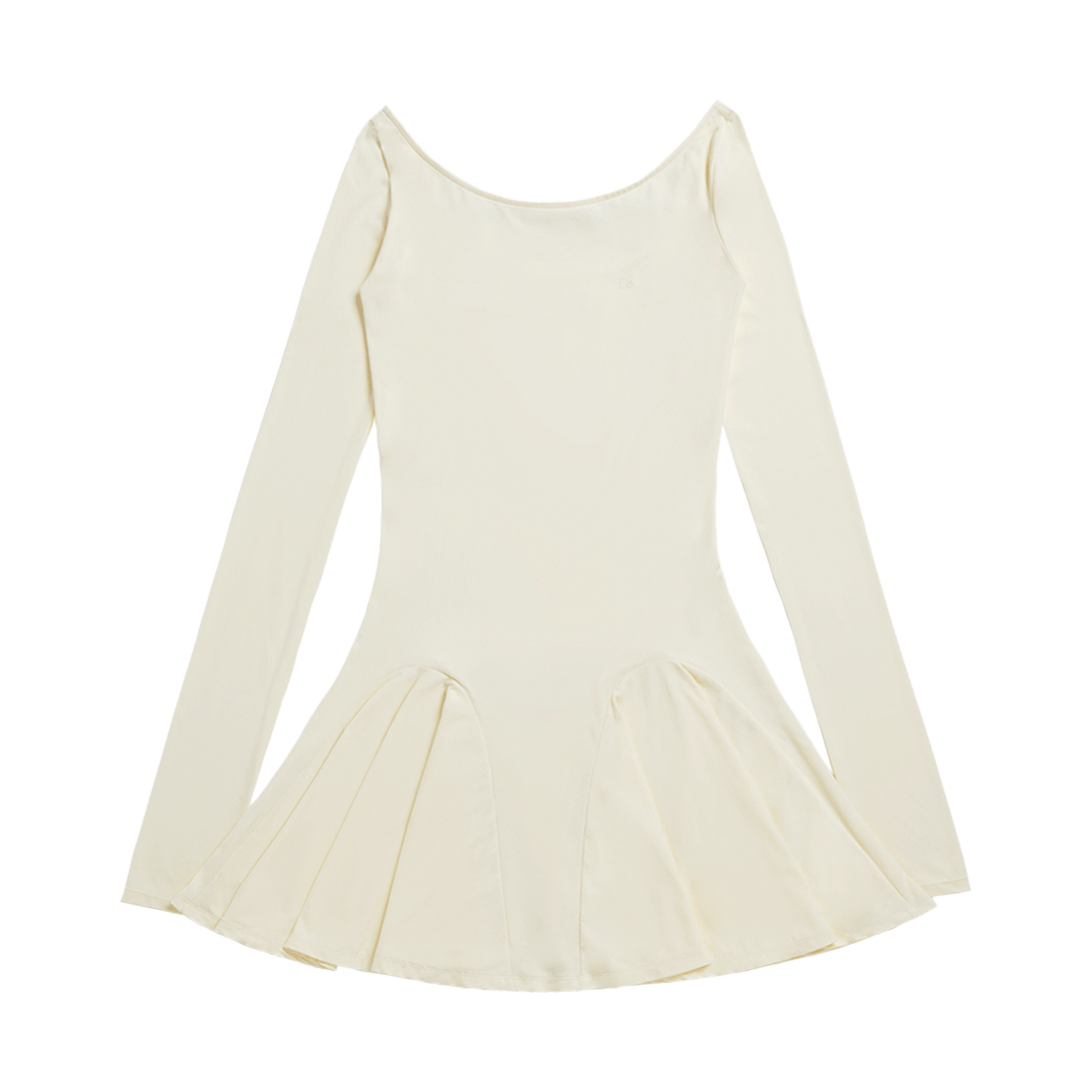 오호스 아이 플루이드 롱슬리브 드레스 01 아이보리(OJOS i:e Fluid Longsleeve Dress 01 Ivory)
