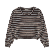 Coyseio Coy Stripe Knit Brown