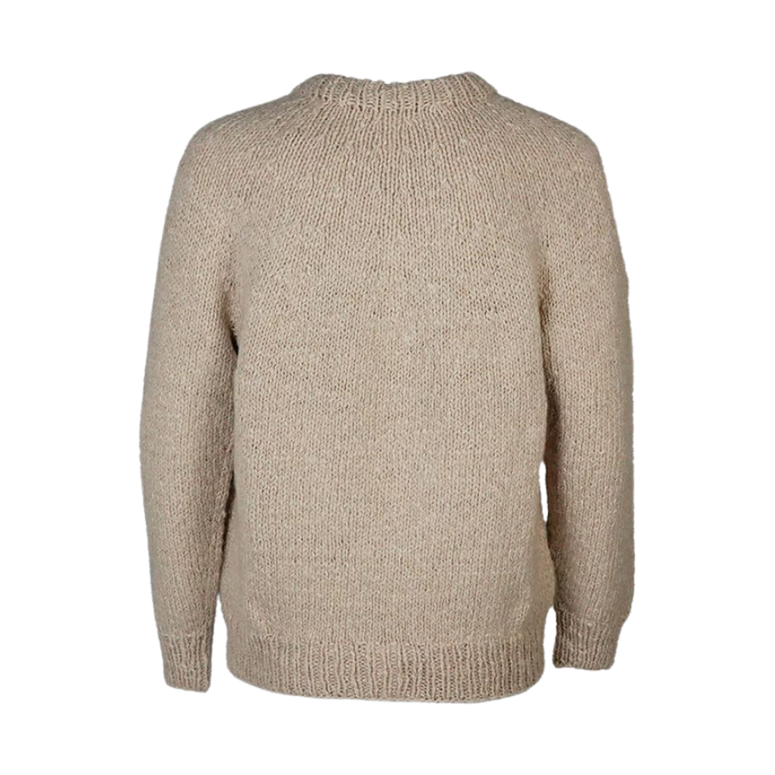 코모리 캐시미어 핸드 스펀 핸드 니트 에크루 - 24AW(Comoli Cashmere Hand Spun Hand Knit Ecru - 24AW) - 2
