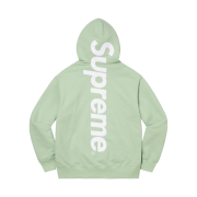Supreme Satin Applique Hooded Sweatshirt Mint - 22FW