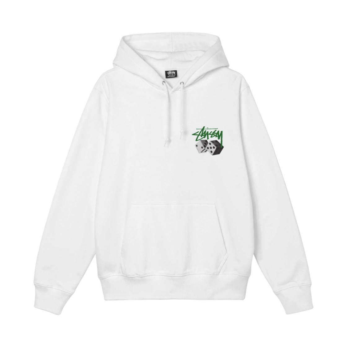 스투시 롤 더 다이스 후드 화이트(Stussy Roll The Dice Hoodie White) - 2