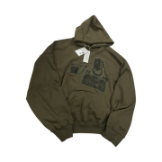 Undermycar Anwer Archive Hommage Patchwork Hoodie Lizard - 23SS