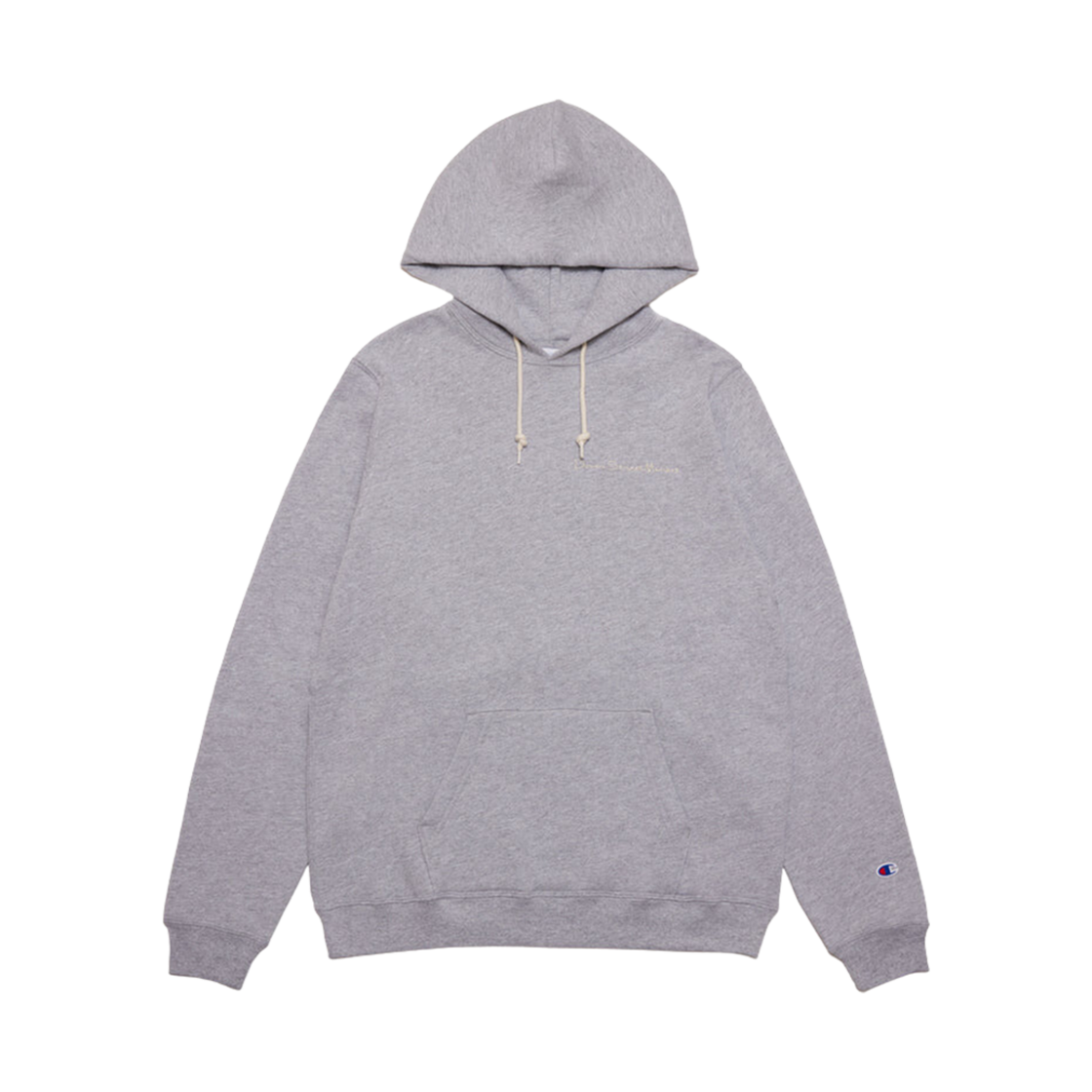 챔피온 x DSMG 후드 스웨트셔츠 옥스퍼드 그레이(Champion x DSMG Hooded Sweatshirt Oxford Grey) - 2