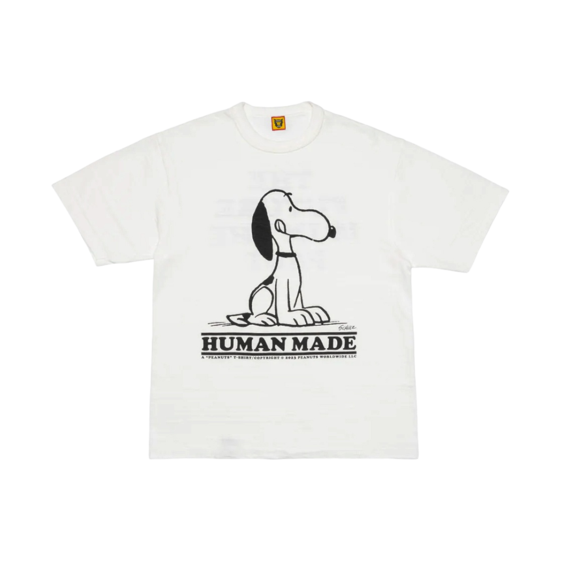 HM25TE023 Human Made Peanuts T-Shirt #1 White