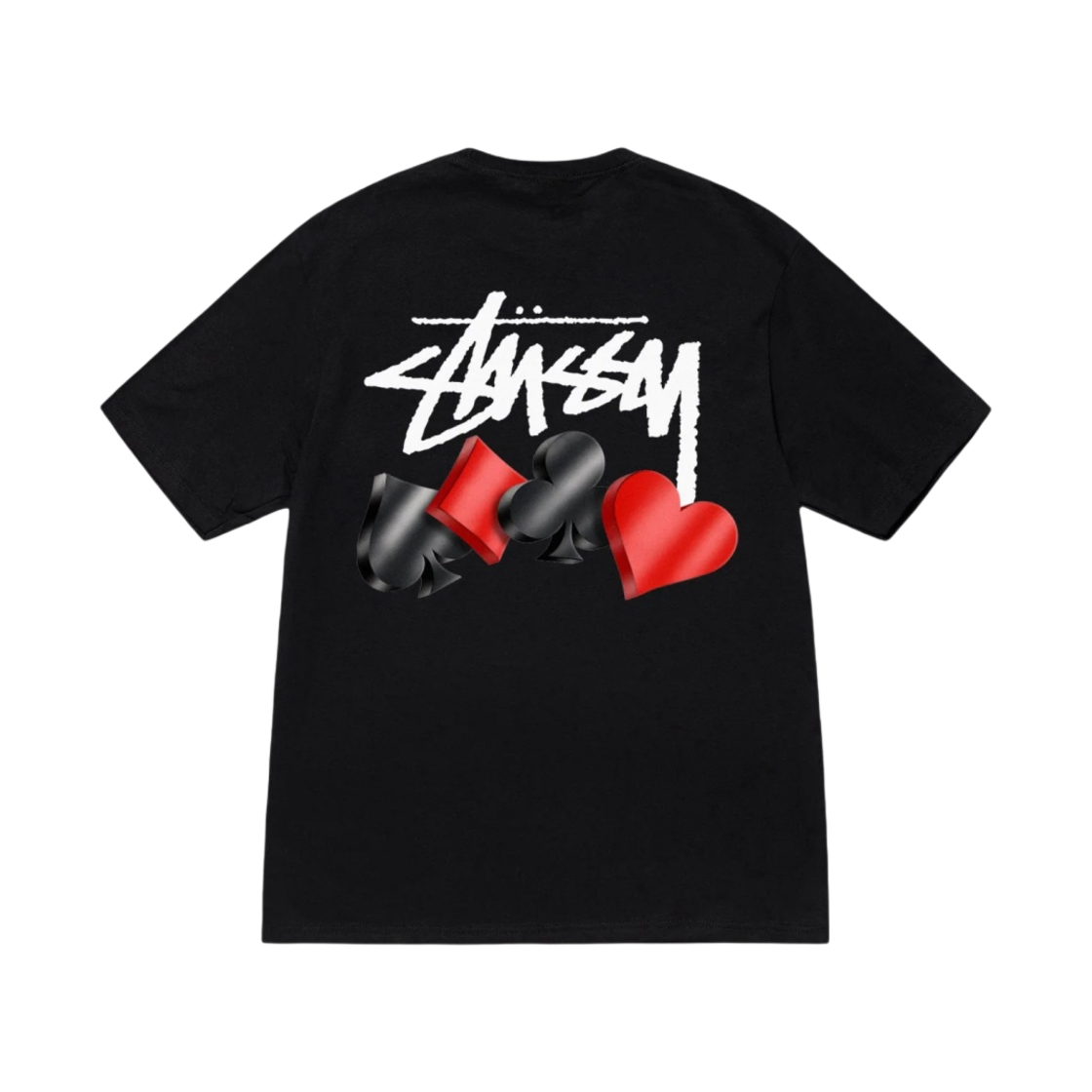 스투시 수트 티셔츠 블랙