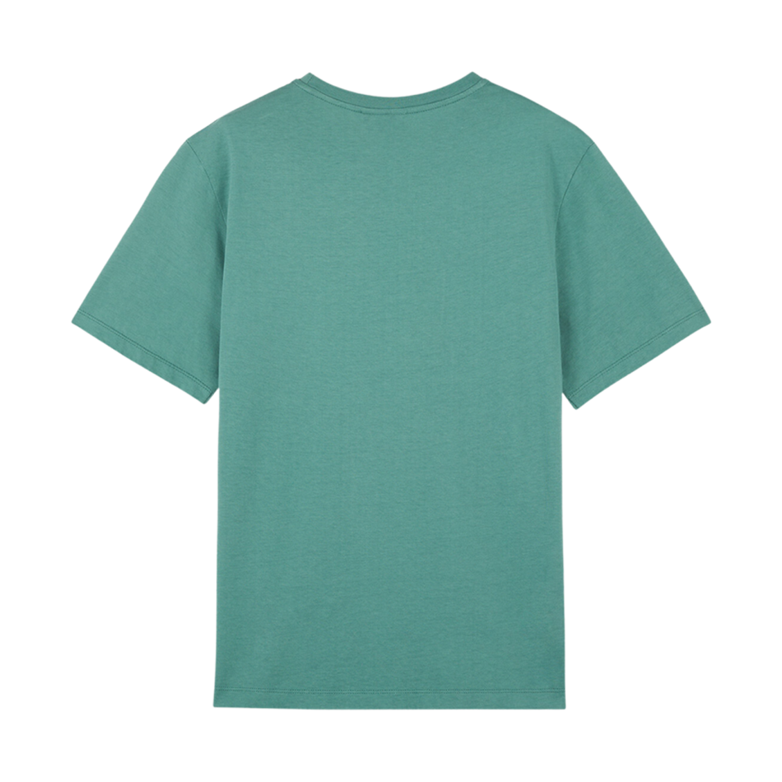 메종 키츠네 폭스 헤드 패치 레귤러 티셔츠 틸 그레이(Maison Kitsune Fox Head Patch Regular T-Shirt Teal Grey) - 2