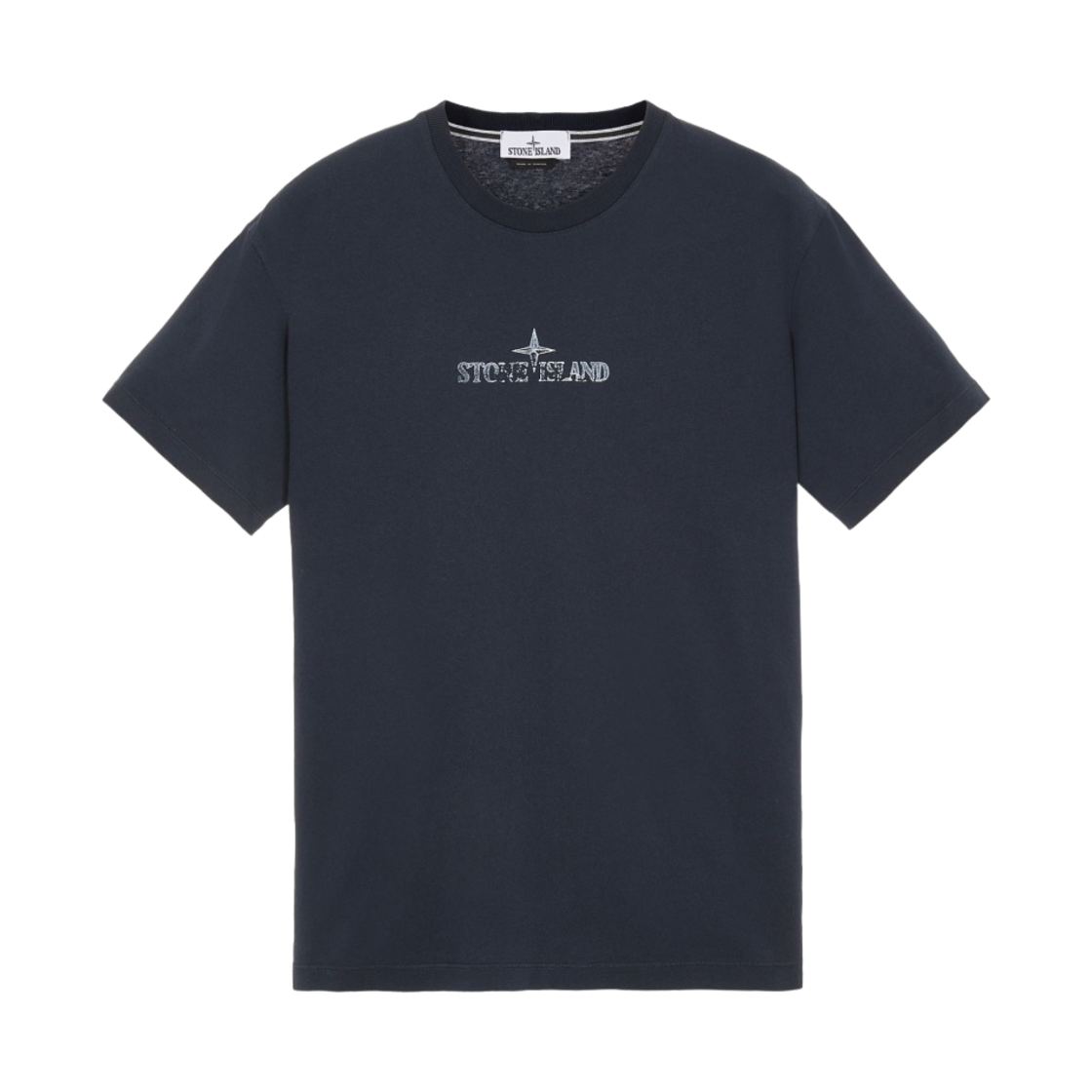 79152NS81-V0020 Stone Island 2NS81 Stamp One Print Navy Blue - 23FW