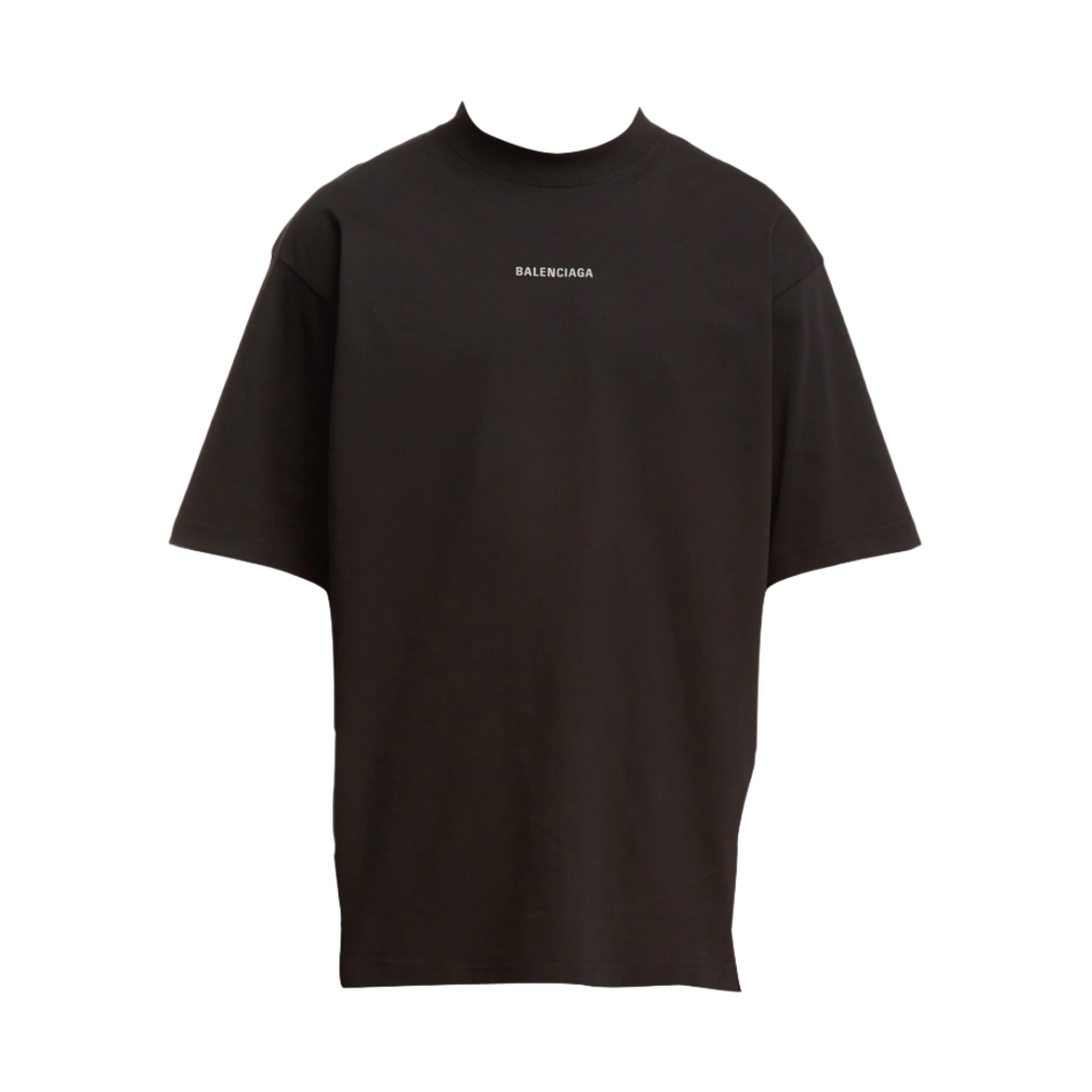 발렌시아가 미디움 핏 백로고 티셔츠 블랙(Balenciaga Medium Fit Back Logo T-Shirt Black) - 2