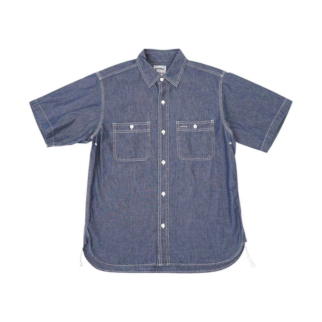 41084IVW Houston Japan USN Cotton Work Shirt Indigo Vintage Wash 41084IVW
