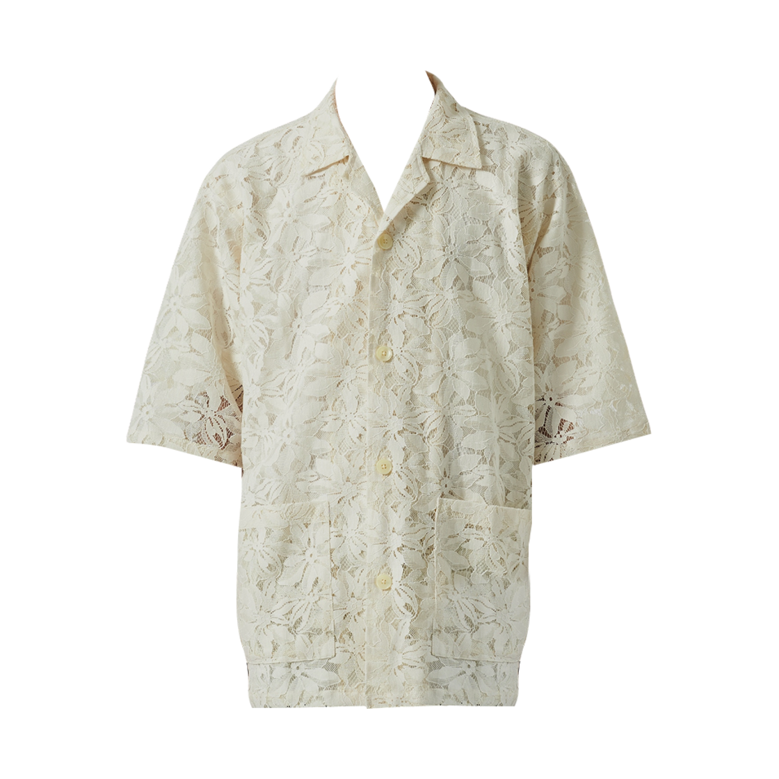 니들스 x 스튜디오스 카바나 셔츠 화이트(Needles x Studious Cabana Shirts White) - 1