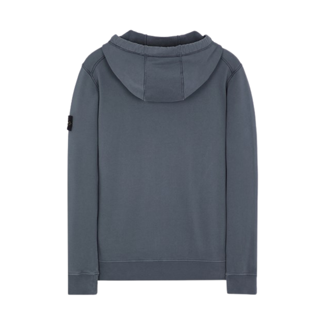 스톤 아일랜드 64251 가먼트 다이드 코튼 플리스 풀 집 후드 스웨트셔츠 리드 - 23FW(Stone Island 64251 Garment Dyed Cotton Fleece Full Zip Hooded Sweatshirt Lead - 23FW) - 2