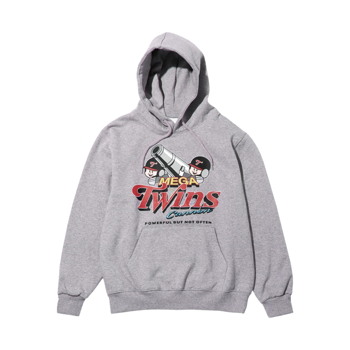 빠더너스 x LG 트윈스 메가트윈스 후디 그레이(BDNS x LG TWINS Megatwins Hoodie Grey)