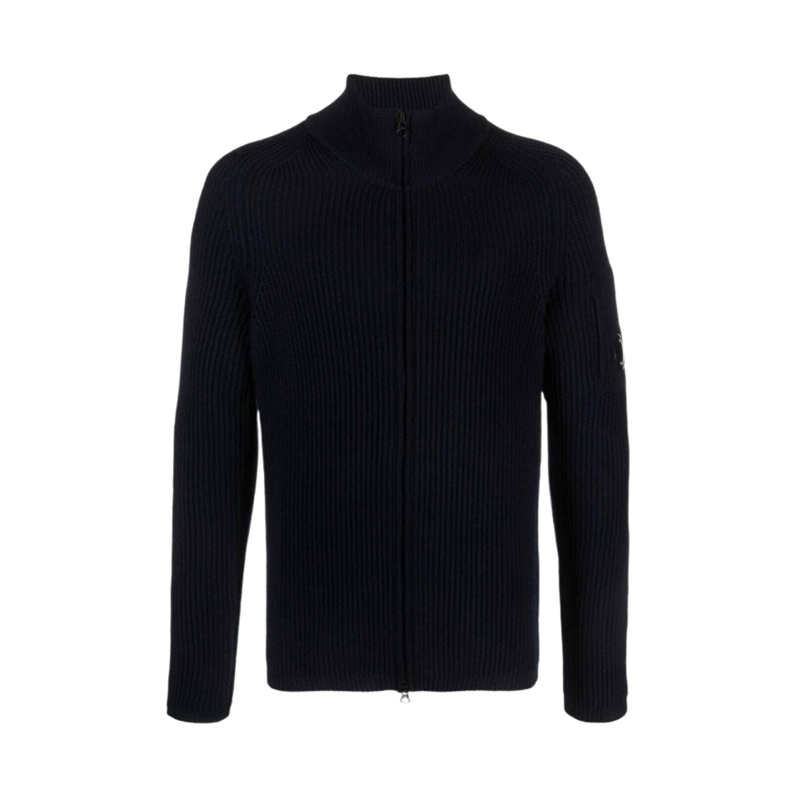 C.P. 컴퍼니 리울 지퍼 니트 가디건 네이비 - 23FW