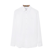 Burberry Stretch Cotton Shirt White
