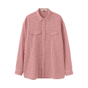 General Idea Man Western Check Shirts Red
