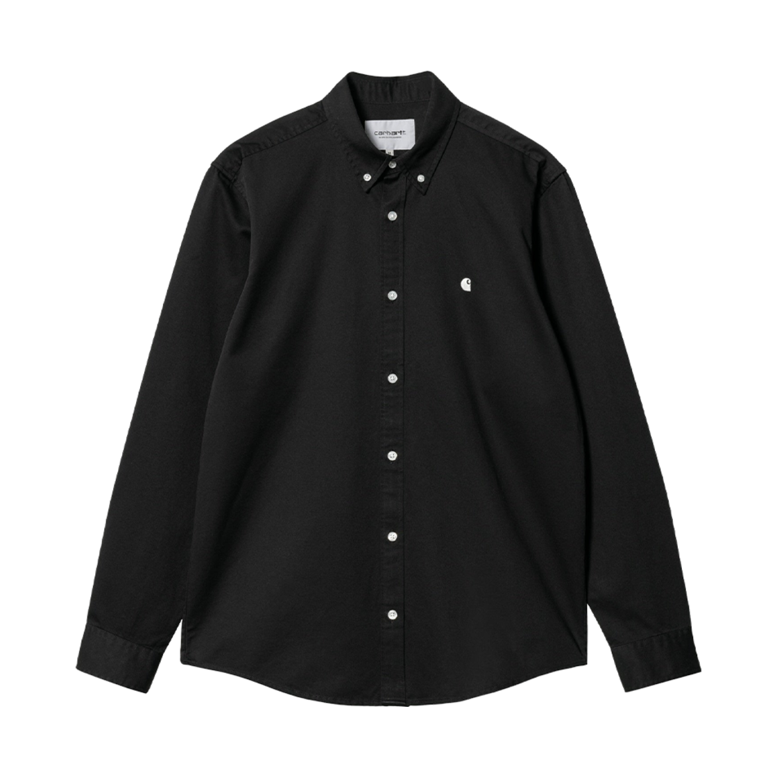 칼하트 WIP 매디슨 셔츠 블랙 왁스(Carhartt WIP Madison Shirt Black Wax) - 1
