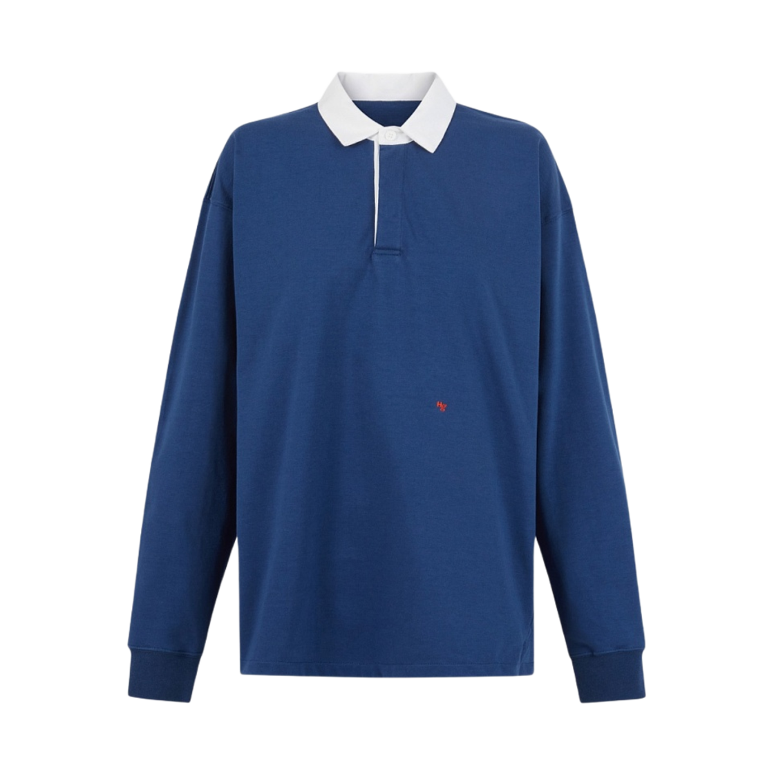 (W) 옴므걸스 럭비 셔츠 네이비((W) Homme Girls Rugby Shirt Navy)