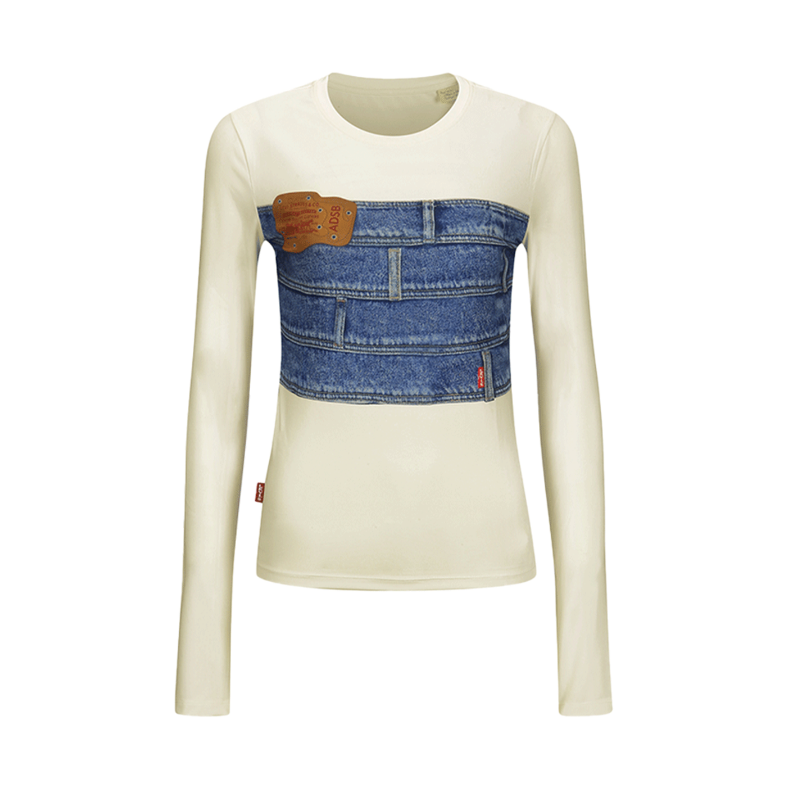 [KREAM 단독] ADSB 앤더슨벨 x 리바이스 우먼 세컨드 스킨 데님 프린트 - 24FW([KREAM 단독] ADSB Andersson Bell x Levi's Women Second Skin Denim Print - 24FW)